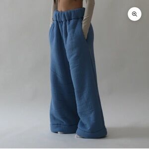 Women's Wide-Leg Wearable Blanket Pants